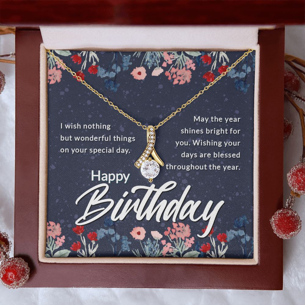 Mom Necklace Gifts for Mom from Daughter to Mom Gifts for Mothers Day from Daughter, To My Mom Necklace from Daughter to Mom Birthday Gifts Necklace with Message Card and Gift Box2230 Alluring Beauty Necklace