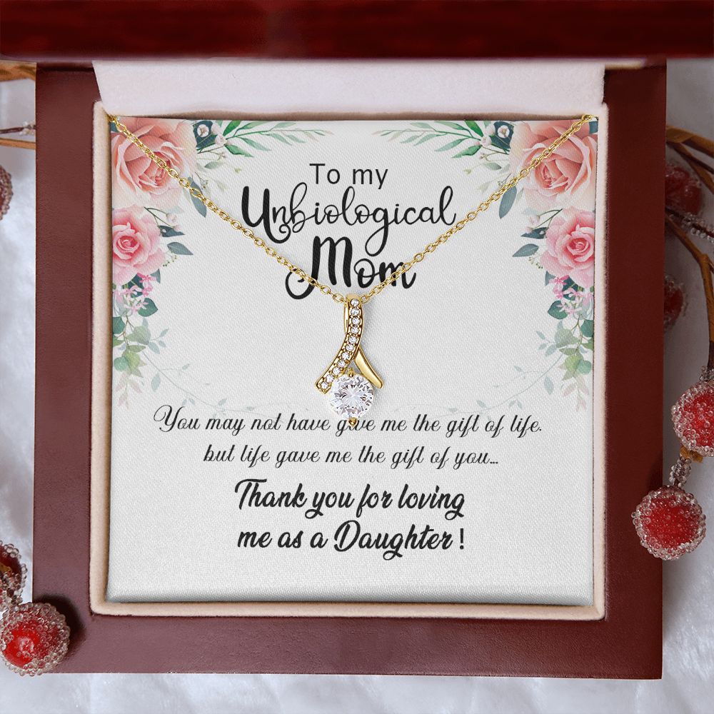 Unibological Necklace, Jewelry for Women, Future Mother in Law Gifts from Daughter in Law, Mother of Bride Gifts For Mother in Law, Birthday Gifts For Mother In Law From Daughter In Law Alluring Beauty Necklace