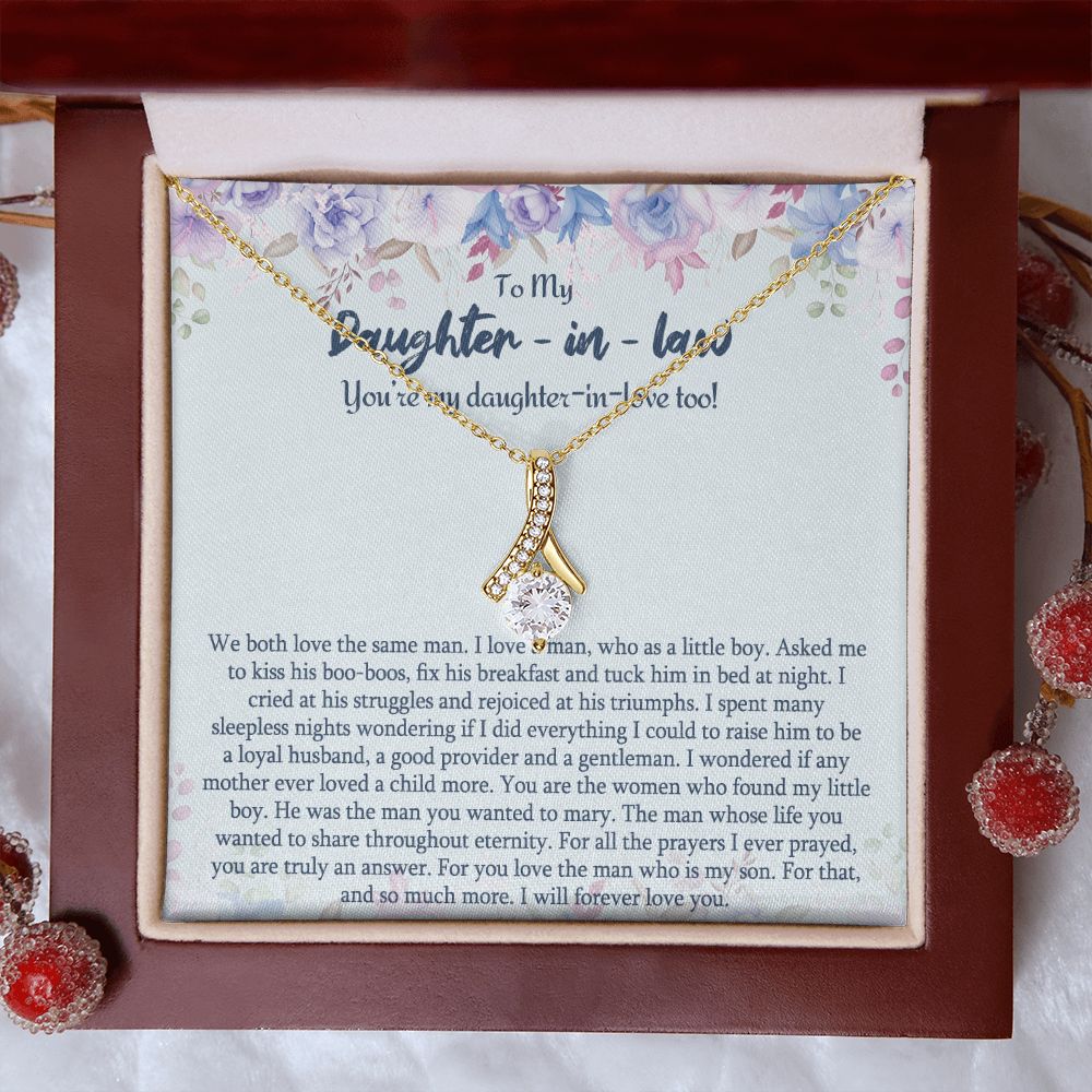 Daughter In Law Gifts Ideas, Daughter In Law Necklace, Gifts For Future Daughter In Law, Daughter In Law Birthday Gifts, Daughter-in-law Gifts From Mother In Law, Birthday Gifts For Daughter3 Alluring Beauty Necklace