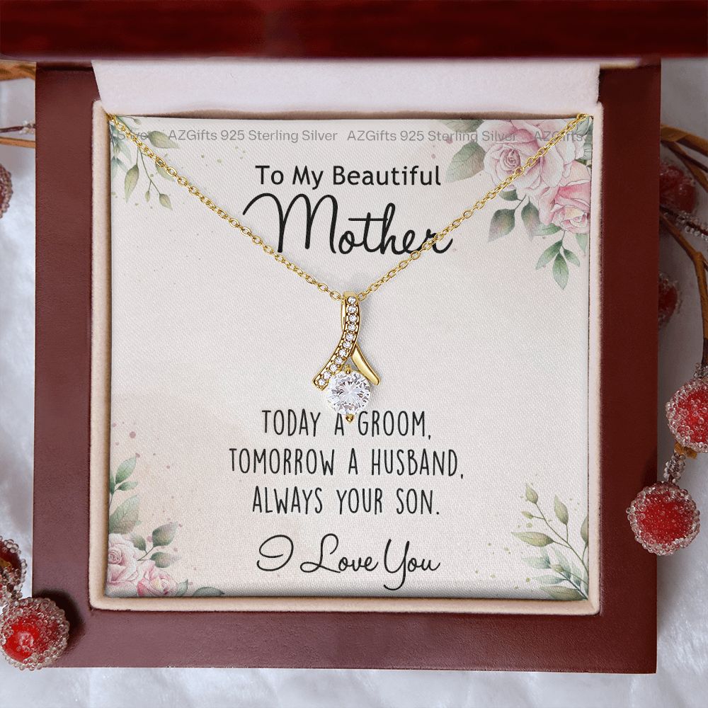 Mother Of The Groom Gift, Mother Of The Groom, Mother Of The Groom Gifts, Gift For Mother Of The Groom, Mother Of Groomw Alluring Beauty Necklace