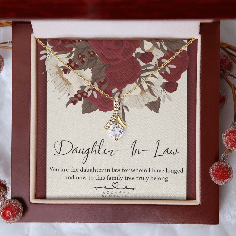 Daughter In Law Gifts Ideas, Daughter In Law Necklace, Gifts For Future Daughter In Law, Daughter In Law Birthday Gifts, Daughter-in-law Gifts From Mother In Law, Birthday Gifts For Daughter7 Alluring Beauty Necklace