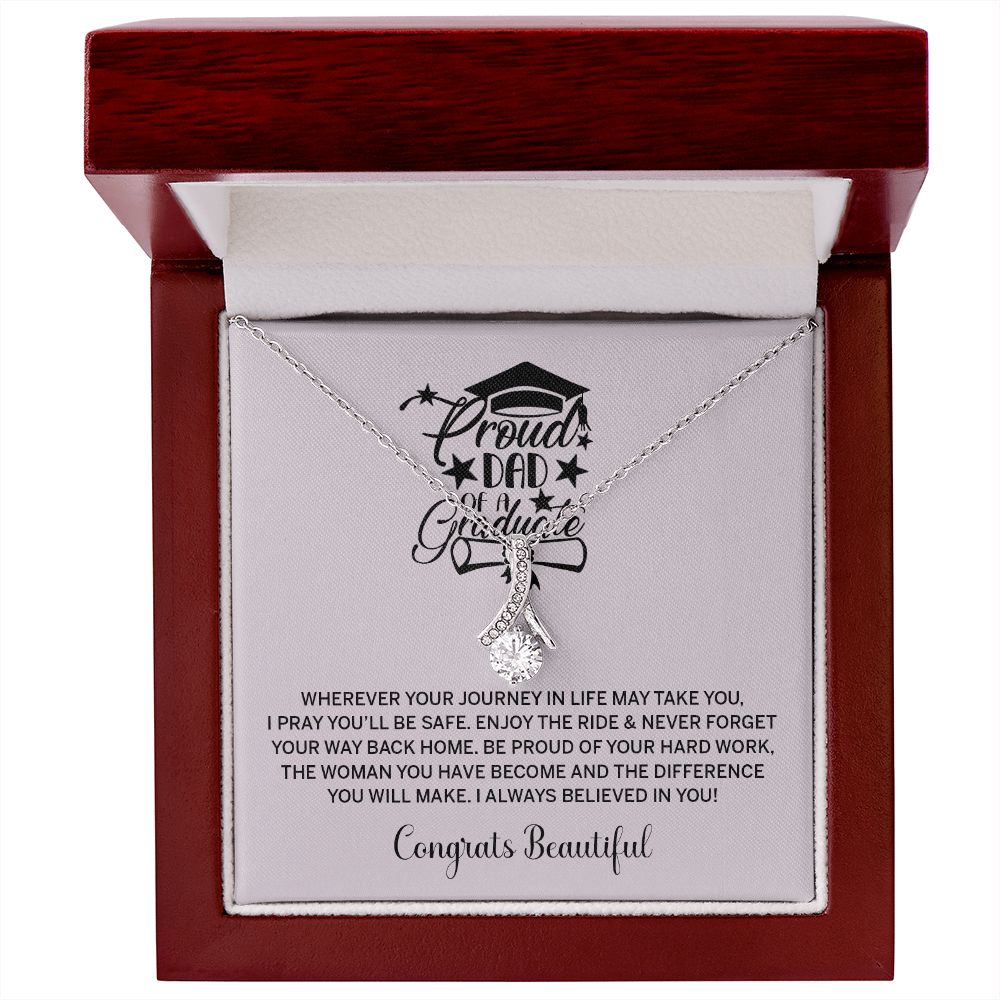 Gift For Daughter From Dad, Proud To Be Your Father, Graduation Gift, Birthday 175210799260