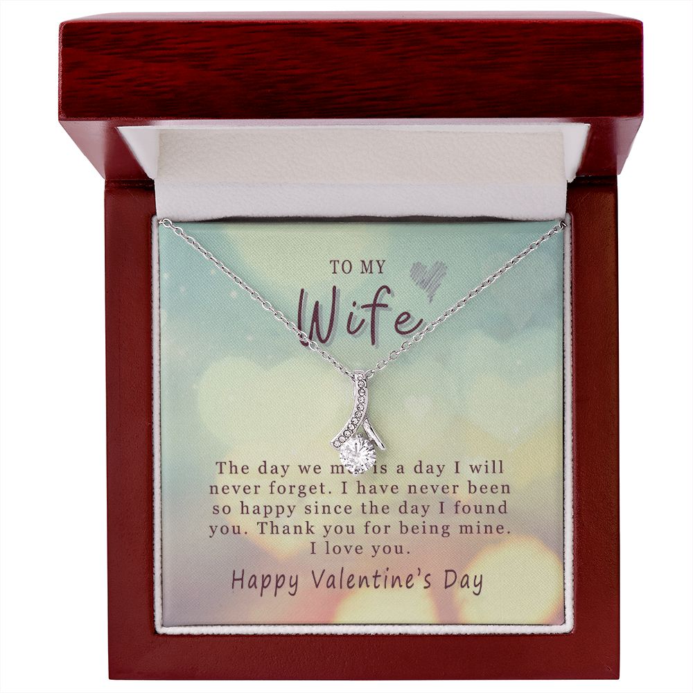 To My Wife Necklace Jewelry For Wife Valentines Day Gift for Wife, Gift for Wife 175127367321