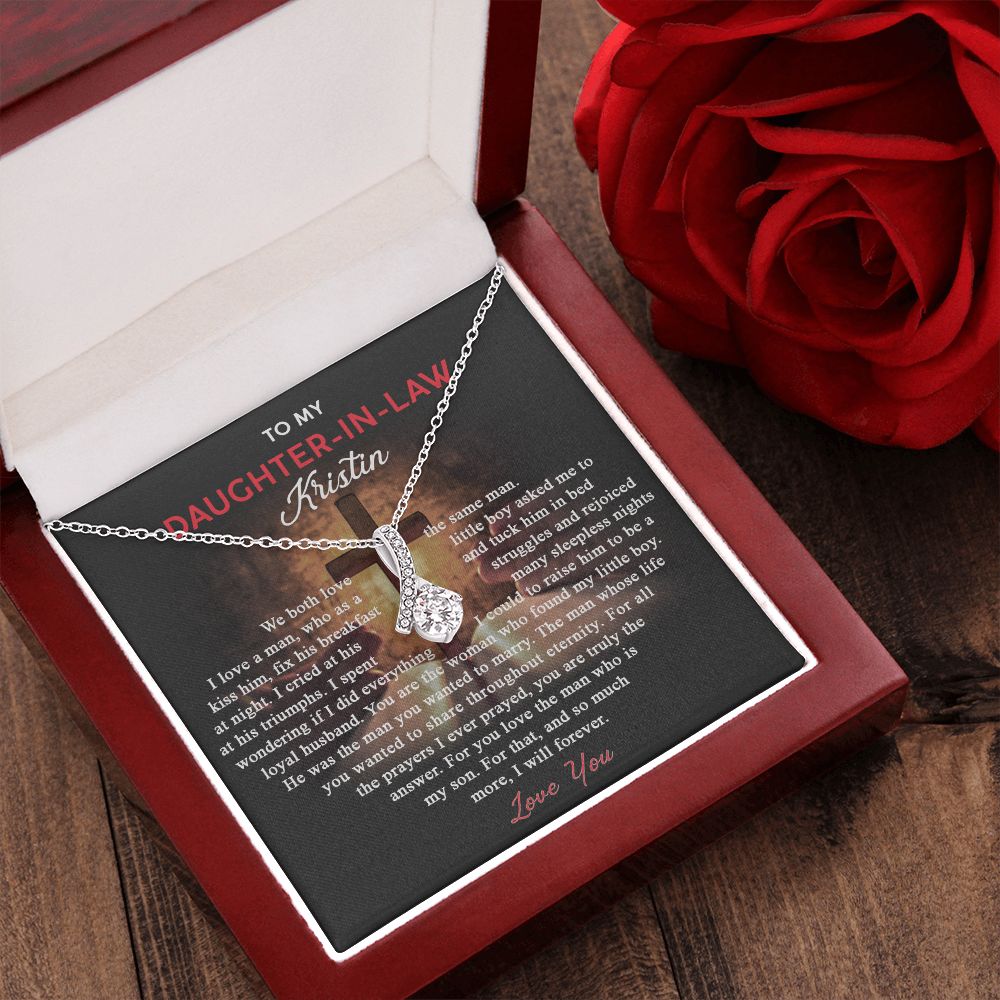 Daughter In Law Gifts Ideas, Daughter In Law Necklace, Gifts For Future Daughter In Law, Daughter In Law Birthday Gifts, Daughter-in-law Gifts From Mother In Law, Birthday Gifts For Daughter8 Alluring Beauty Necklace