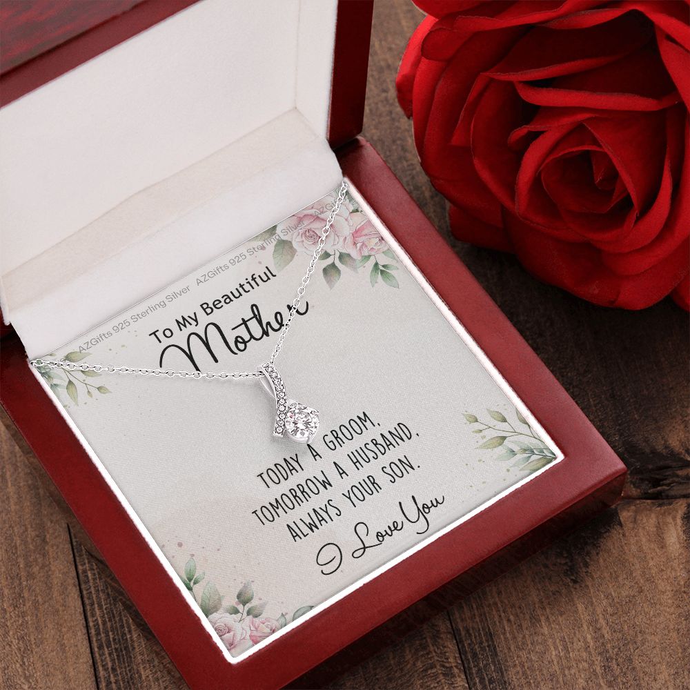 Mother Of The Groom Gift, Mother Of The Groom, Mother Of The Groom Gifts, Gift For Mother Of The Groom, Mother Of Groomw Alluring Beauty Necklace