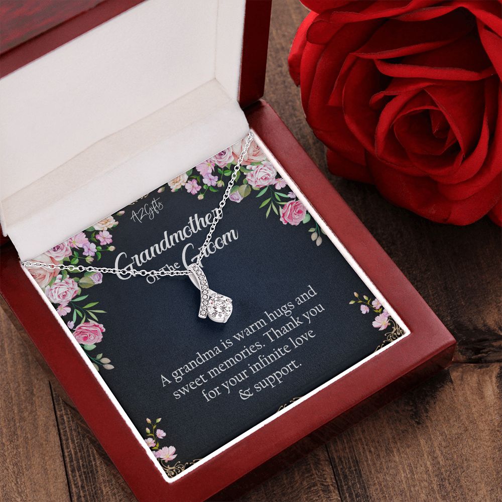 To My Grandmother Necklace, Gift for Grandmother Necklace, Mothers Day Gift For Grandma Nana, Grandma Jewelry From Grandchildren GrandKids , Jewelry Box Gift For Grandma Grandmother2 Alluring Beauty Necklace