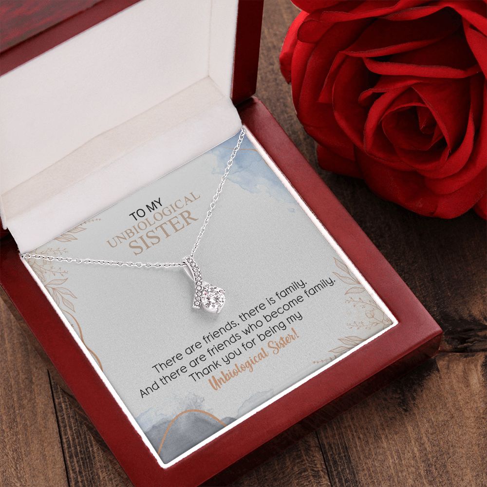 Best Friend Necklace For Unbiological Sister Soul Sister Gift Bestie Birthday Alluring Beauty Necklace