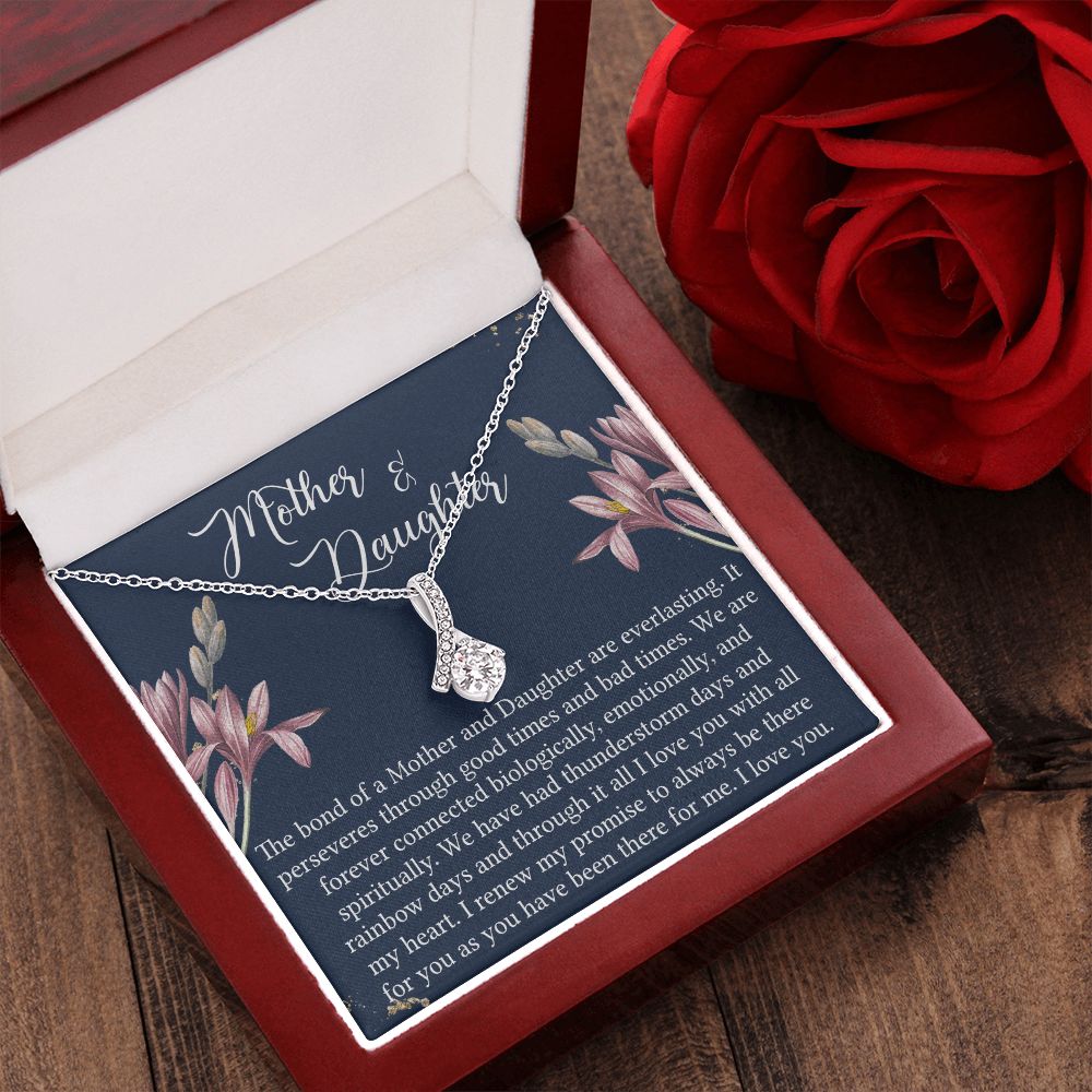 To My Mother Necklace Mom Bestfriend Best Mommy Mother In Law Stepmom For Mothers Day Birthday From Son Daughter Stepson Stepdaughter Necklace Gift Alluring Beauty Necklace