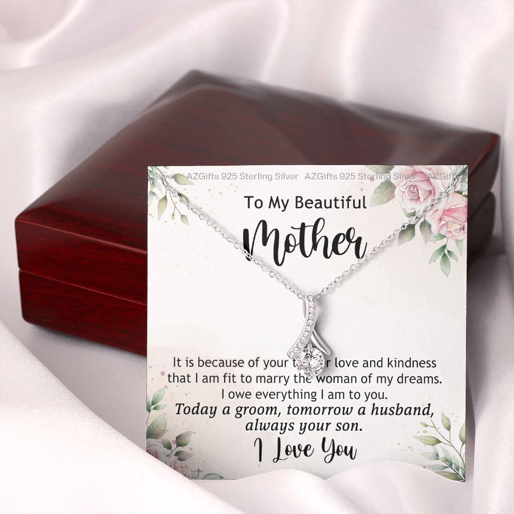 Mother Of The Groom Gift, Mother Of The Groom, Mother Of The Groom Gifts, Gift For Mother Of The Groom, Mother Of Groom Alluring Beauty Necklace