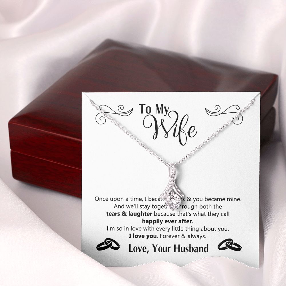 To My Wife Gift Necklace For Wife Anniversary For Wife Romantic Gifts For Her 175125613050 Alluring Beauty Necklace