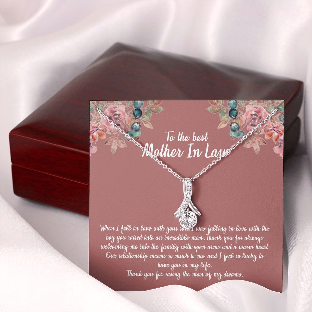 Mother in Law Necklace, Jewelry for Women, Future Mother in Law Gifts from Daughter in Law, Mother of Bride Gifts For Mother in Law, Birthday Gifts For Mother In Law From Daughter In Law11 Alluring Beauty Necklace