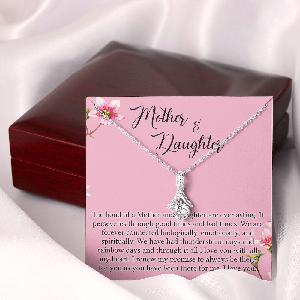 To My Mother Mom Bestfriend Best Mommy Mother In Law Stepmom For Mothers Day Birthday From Son Daughter Stepson Stepdaughter Necklace Gift Alluring Beauty Necklace