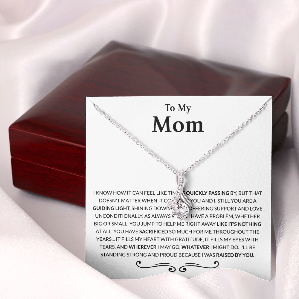 Gift for Mom from Daughter Moms Birthday Meaningful Gift for Mom Wedding Gifts Alluring Beauty Necklace