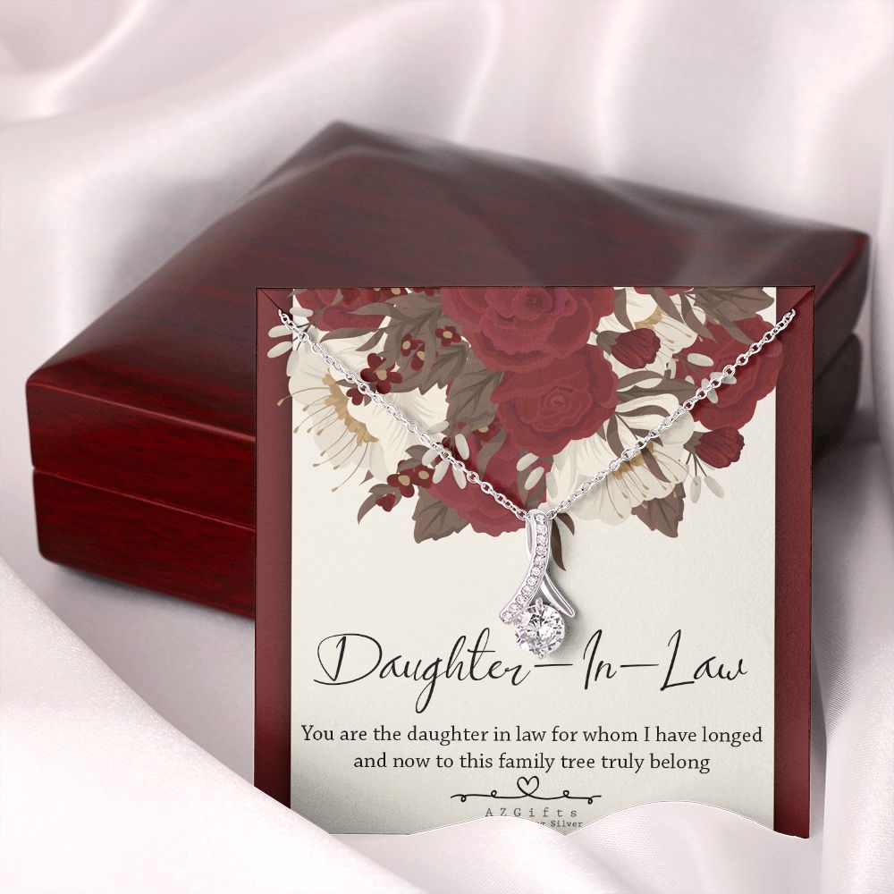 Daughter In Law Gifts Ideas, Daughter In Law Necklace, Gifts For Future Daughter In Law, Daughter In Law Birthday Gifts, Daughter-in-law Gifts From Mother In Law, Birthday Gifts For Daughter7 Alluring Beauty Necklace