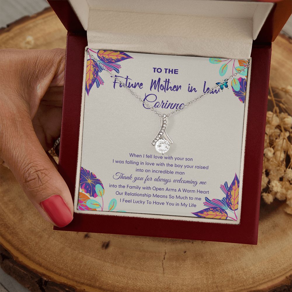 Mother in Law Necklace, Jewelry for Women, Future Mother in Law Gifts from Daughter in Law, Mother of Bride Gifts For Mother in Law, Birthday Gifts For Mother In Law From Daughter In Law16 Alluring Beauty Necklace