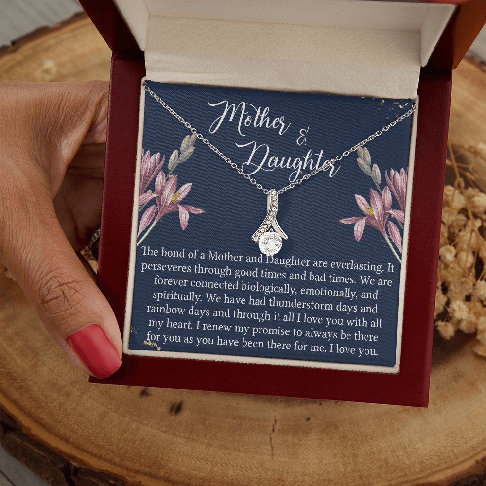To My Mother Necklace Mom Bestfriend Best Mommy Mother In Law Stepmom For Mothers Day Birthday From Son Daughter Stepson Stepdaughter Necklace Gift Alluring Beauty Necklace