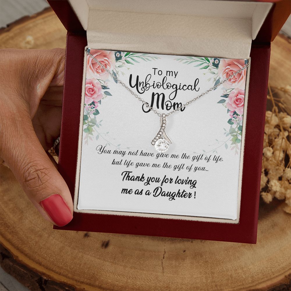 Unibological Necklace, Jewelry for Women, Future Mother in Law Gifts from Daughter in Law, Mother of Bride Gifts For Mother in Law, Birthday Gifts For Mother In Law From Daughter In Law Alluring Beauty Necklace