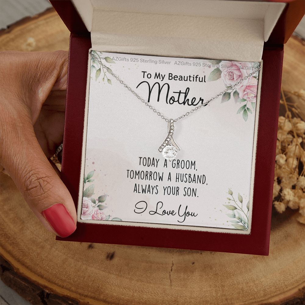 Mother Of The Groom Gift, Mother Of The Groom, Mother Of The Groom Gifts, Gift For Mother Of The Groom, Mother Of Groomw Alluring Beauty Necklace