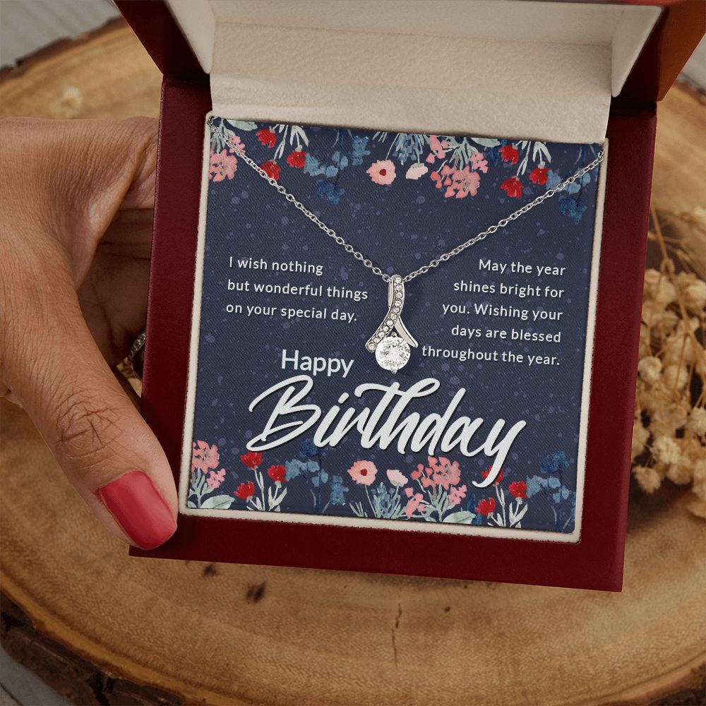 Mom Necklace Gifts for Mom from Daughter to Mom Gifts for Mothers Day from Daughter, To My Mom Necklace from Daughter to Mom Birthday Gifts Necklace with Message Card and Gift Box2230 Alluring Beauty Necklace