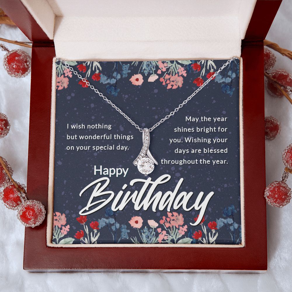 Mom Necklace Gifts for Mom from Daughter to Mom Gifts for Mothers Day from Daughter, To My Mom Necklace from Daughter to Mom Birthday Gifts Necklace with Message Card and Gift Box2230 Alluring Beauty Necklace