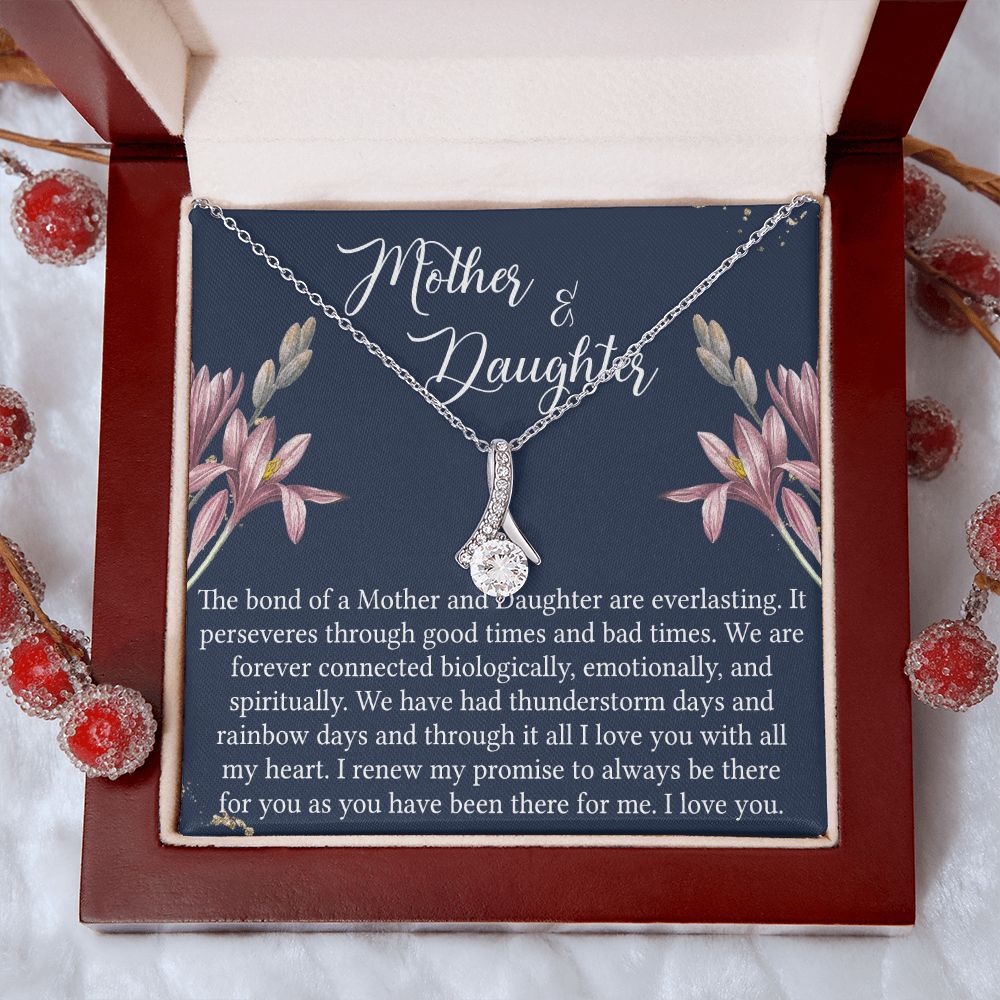 To My Mother Necklace Mom Bestfriend Best Mommy Mother In Law Stepmom For Mothers Day Birthday From Son Daughter Stepson Stepdaughter Necklace Gift Alluring Beauty Necklace