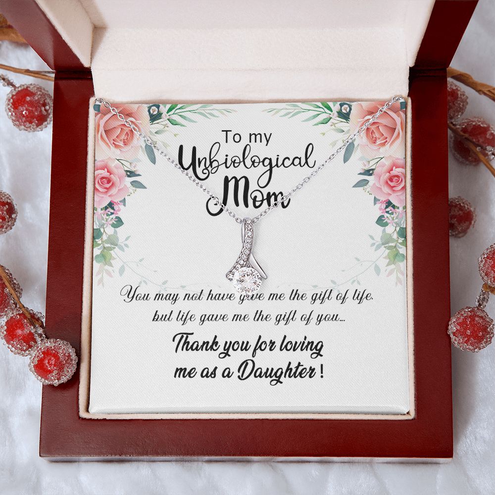 Unibological Necklace, Jewelry for Women, Future Mother in Law Gifts from Daughter in Law, Mother of Bride Gifts For Mother in Law, Birthday Gifts For Mother In Law From Daughter In Law Alluring Beauty Necklace