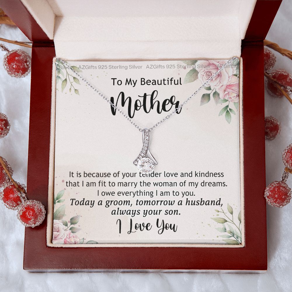 Mother Of The Groom Gift, Mother Of The Groom, Mother Of The Groom Gifts, Gift For Mother Of The Groom, Mother Of Groom Alluring Beauty Necklace