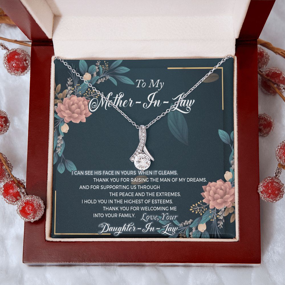 Mother in Law Necklace, Jewelry for Women, Future Mother in Law Gifts from Daughter in Law, Mother of Bride Gifts For Mother in Law, Birthday Gifts For Mother In Law From Daughter In Law2 Alluring Beauty Necklace