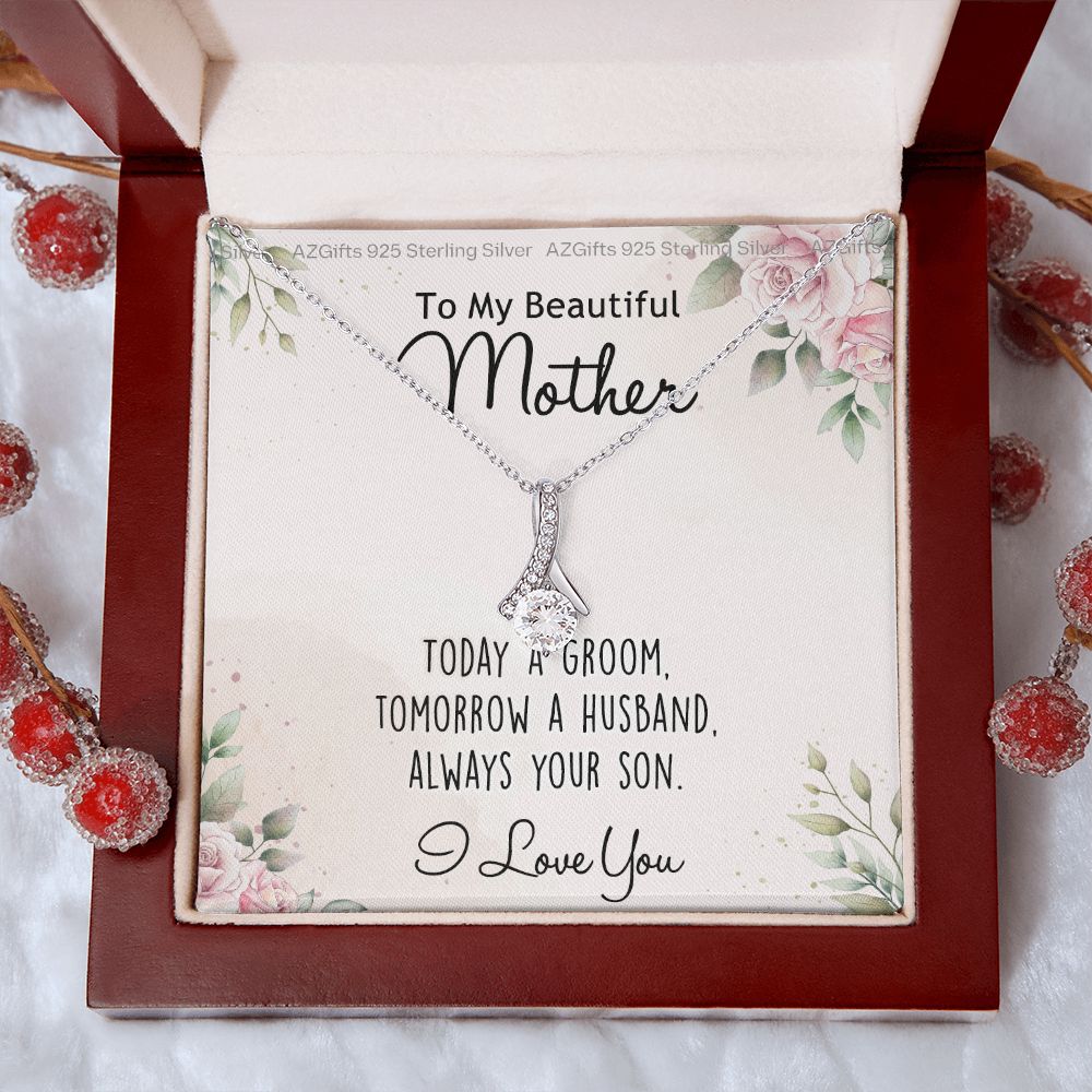 Mother Of The Groom Gift, Mother Of The Groom, Mother Of The Groom Gifts, Gift For Mother Of The Groom, Mother Of Groomw Alluring Beauty Necklace