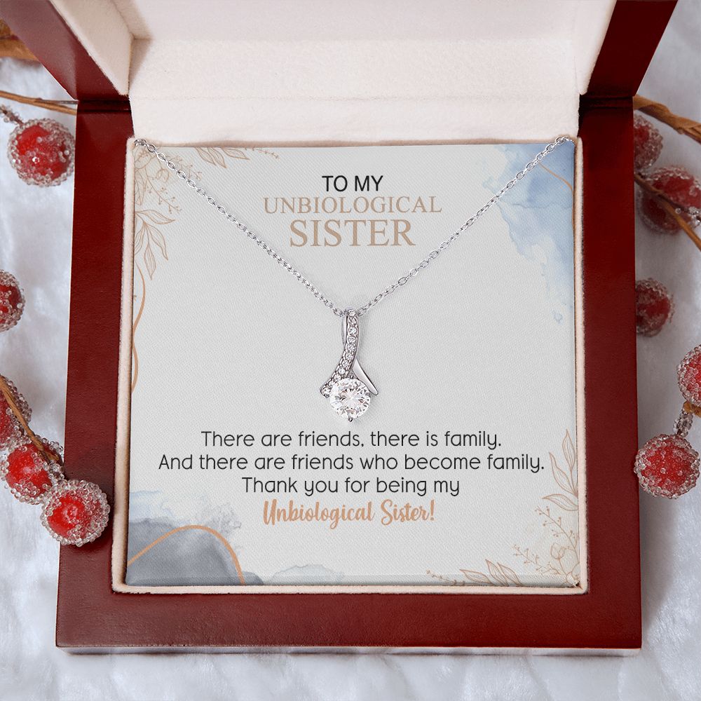 Best Friend Necklace For Unbiological Sister Soul Sister Gift Bestie Birthday Alluring Beauty Necklace