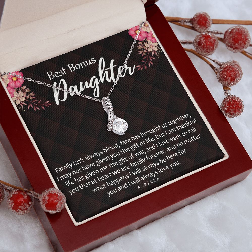 Daughter In Law Gifts Ideas, Daughter In Law Necklace, Gifts For Future Daughter In Law, Daughter In Law Birthday Gifts, Daughter-in-law Gifts From Mother In Law, Birthday Gifts For Daughter1 Alluring Beauty Necklace
