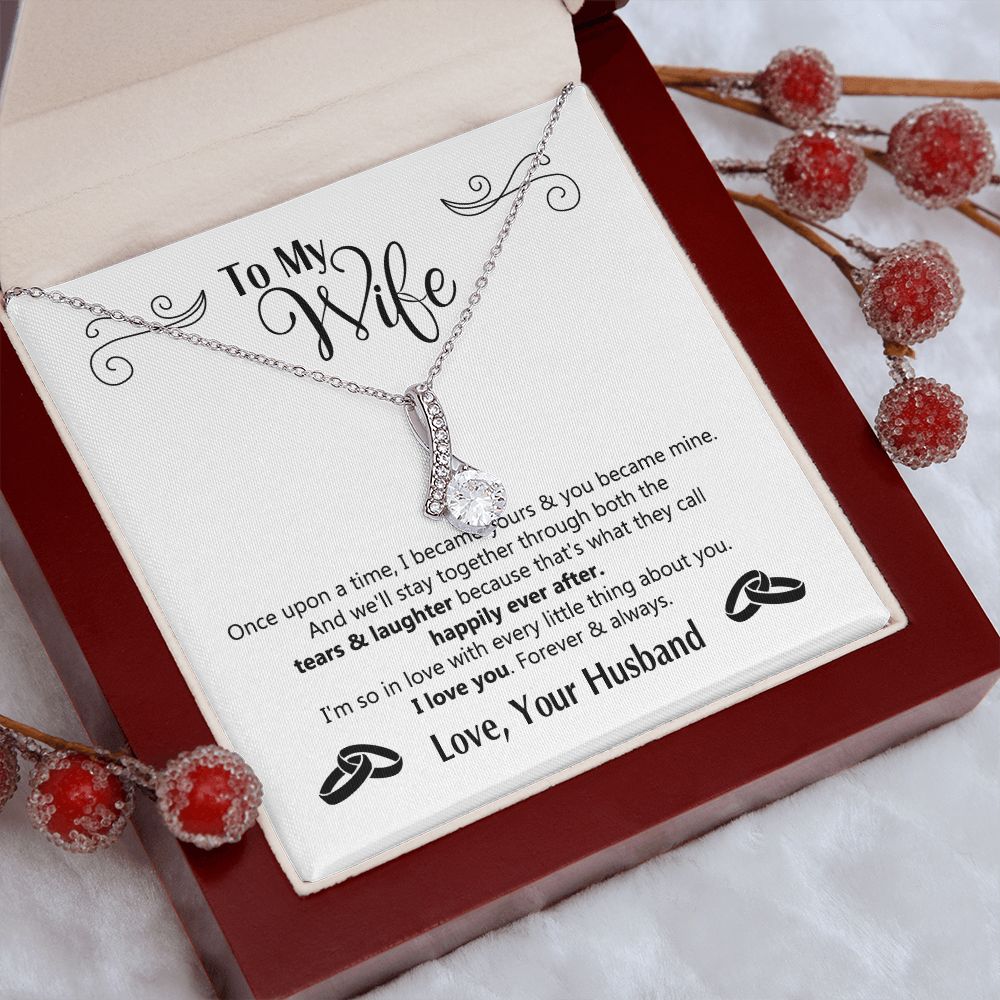 To My Wife Gift Necklace For Wife Anniversary For Wife Romantic Gifts For Her 175125613050 Alluring Beauty Necklace