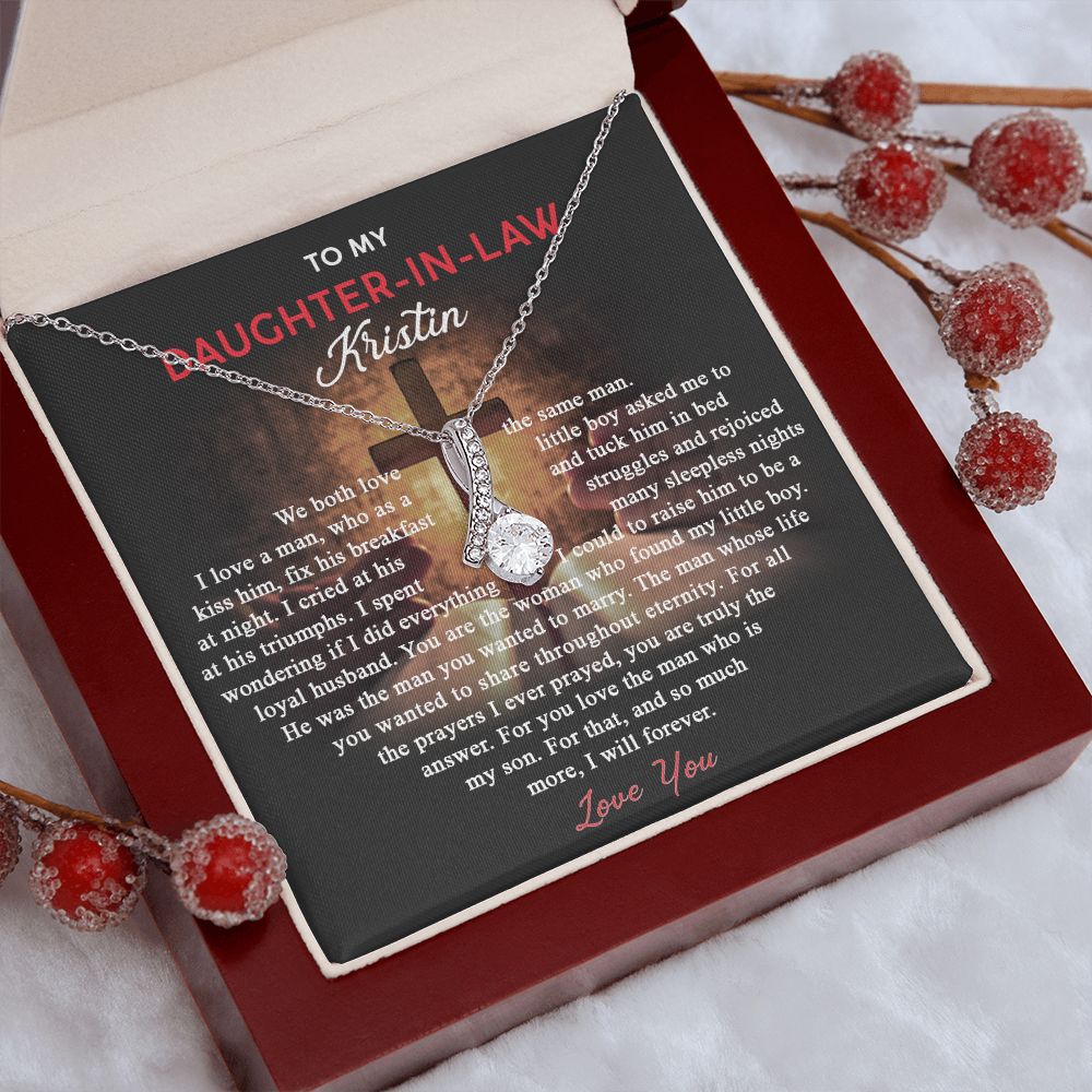 Daughter In Law Gifts Ideas, Daughter In Law Necklace, Gifts For Future Daughter In Law, Daughter In Law Birthday Gifts, Daughter-in-law Gifts From Mother In Law, Birthday Gifts For Daughter8 Alluring Beauty Necklace