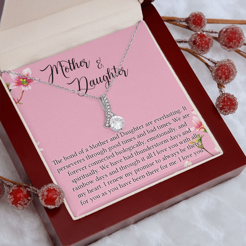To My Mother Mom Bestfriend Best Mommy Mother In Law Stepmom For Mothers Day Birthday From Son Daughter Stepson Stepdaughter Necklace Gift Alluring Beauty Necklace