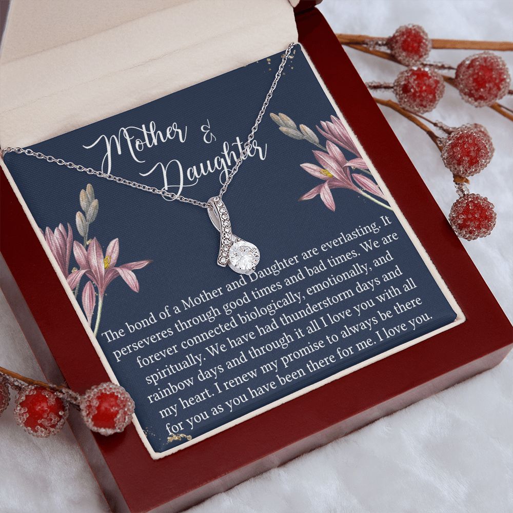 To My Mother Necklace Mom Bestfriend Best Mommy Mother In Law Stepmom For Mothers Day Birthday From Son Daughter Stepson Stepdaughter Necklace Gift Alluring Beauty Necklace