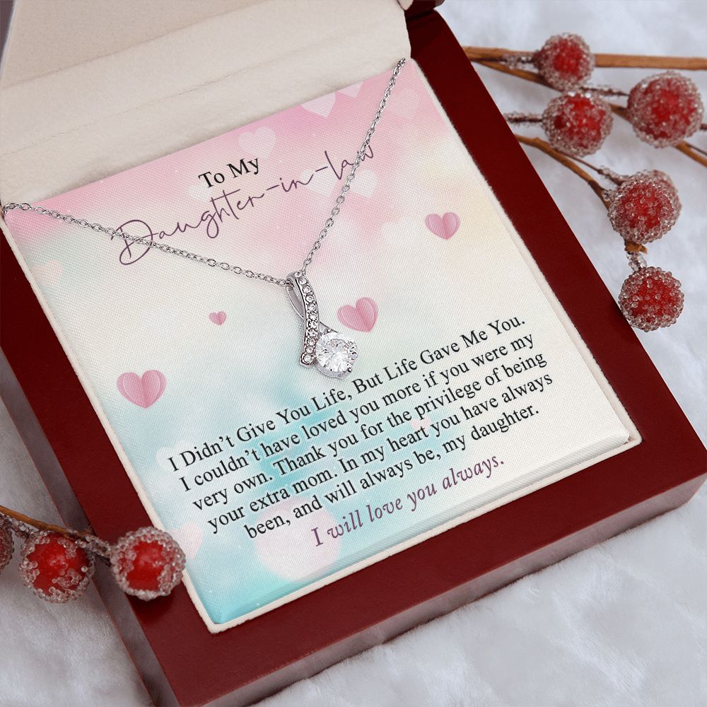 Daughter In Law Gifts Ideas, Daughter In Law Necklace, Gifts For Future Daughter In Law, Daughter In Law Birthday Gifts, Daughter-in-law Gifts From Mother In Law, Birthday Gifts For Daughter5 Alluring Beauty Necklace