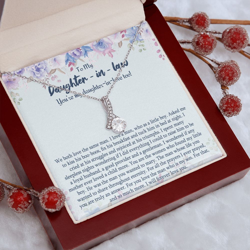 Daughter In Law Gifts Ideas, Daughter In Law Necklace, Gifts For Future Daughter In Law, Daughter In Law Birthday Gifts, Daughter-in-law Gifts From Mother In Law, Birthday Gifts For Daughter3 Alluring Beauty Necklace