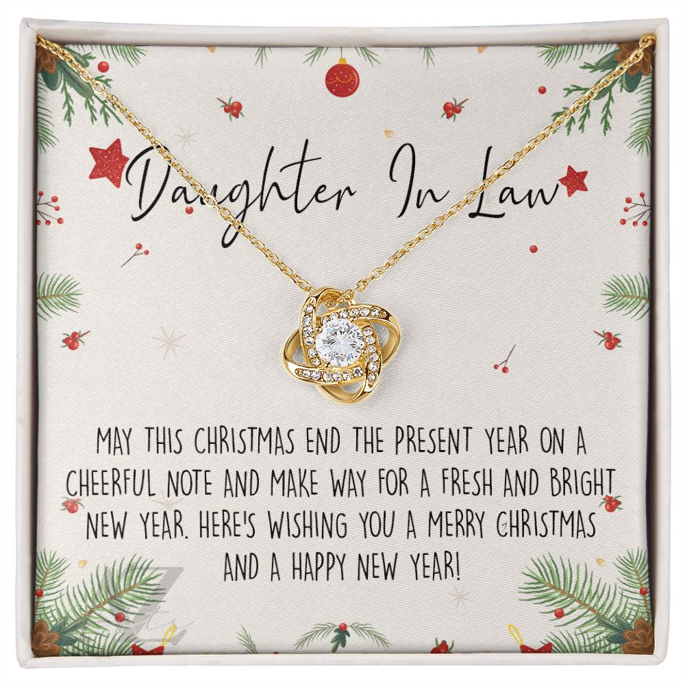 Christmas Gift for Daughter in Law, Daughter in Law Necklace, Jewelry Gift for Daughter in Law, Gift from Mother in Law, Daughter in Law Xmas Holiday Gift From In Law 371