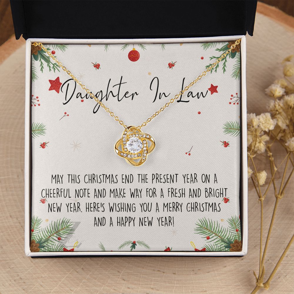 Christmas Gift for Daughter in Law, Daughter in Law Necklace, Jewelry Gift for Daughter in Law, Gift from Mother in Law, Daughter in Law Xmas Holiday Gift From In Law 371