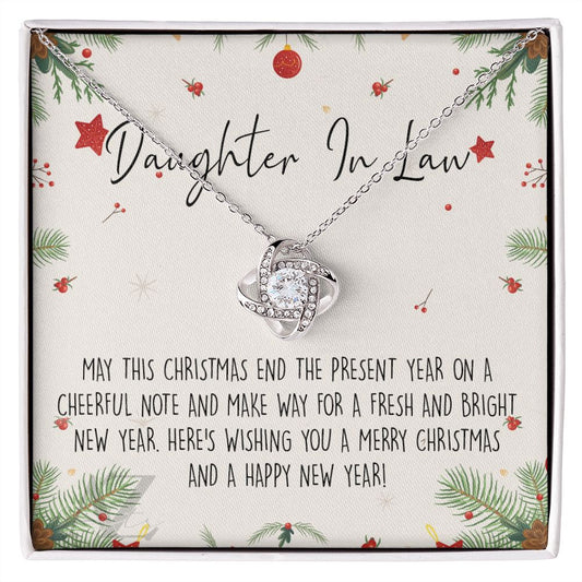 Christmas Gift for Daughter in Law, Daughter in Law Necklace, Jewelry Gift for Daughter in Law, Gift from Mother in Law, Daughter in Law Xmas Holiday Gift From In Law 371
