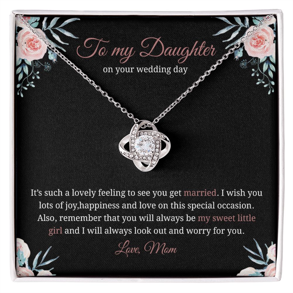 To my Daughter on your Wedding Daygift for Her Bride gift from Mom to Daughter