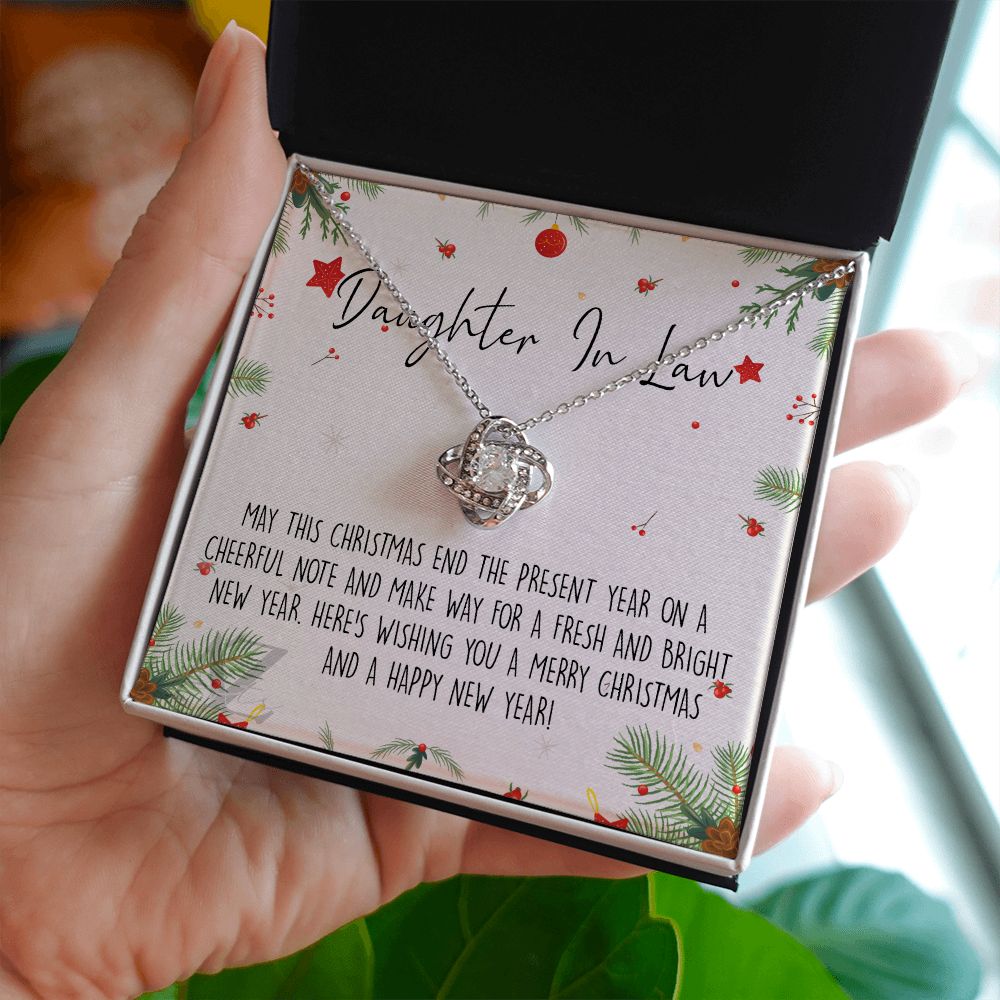 Christmas Gift for Daughter in Law, Daughter in Law Necklace, Jewelry Gift for Daughter in Law, Gift from Mother in Law, Daughter in Law Xmas Holiday Gift From In Law 371