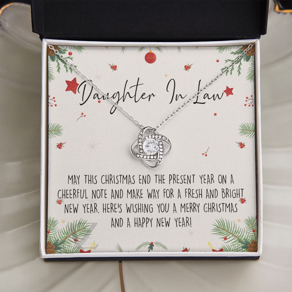 Christmas Gift for Daughter in Law, Daughter in Law Necklace, Jewelry Gift for Daughter in Law, Gift from Mother in Law, Daughter in Law Xmas Holiday Gift From In Law 371