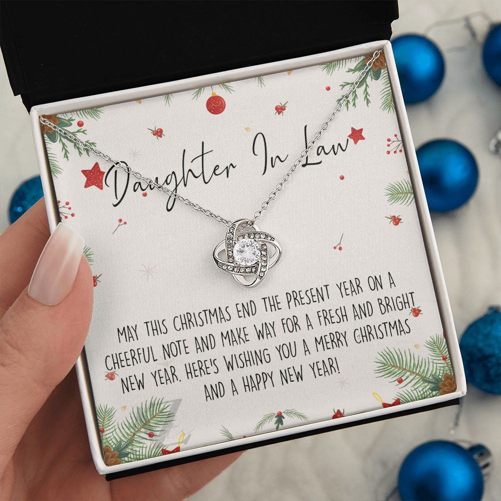 Christmas Gift for Daughter in Law, Daughter in Law Necklace, Jewelry Gift for Daughter in Law, Gift from Mother in Law, Daughter in Law Xmas Holiday Gift From In Law 371