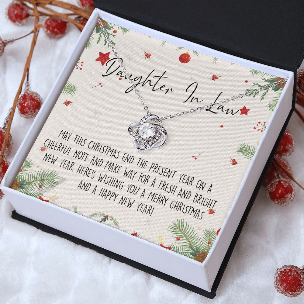 Christmas Gift for Daughter in Law, Daughter in Law Necklace, Jewelry Gift for Daughter in Law, Gift from Mother in Law, Daughter in Law Xmas Holiday Gift From In Law 371