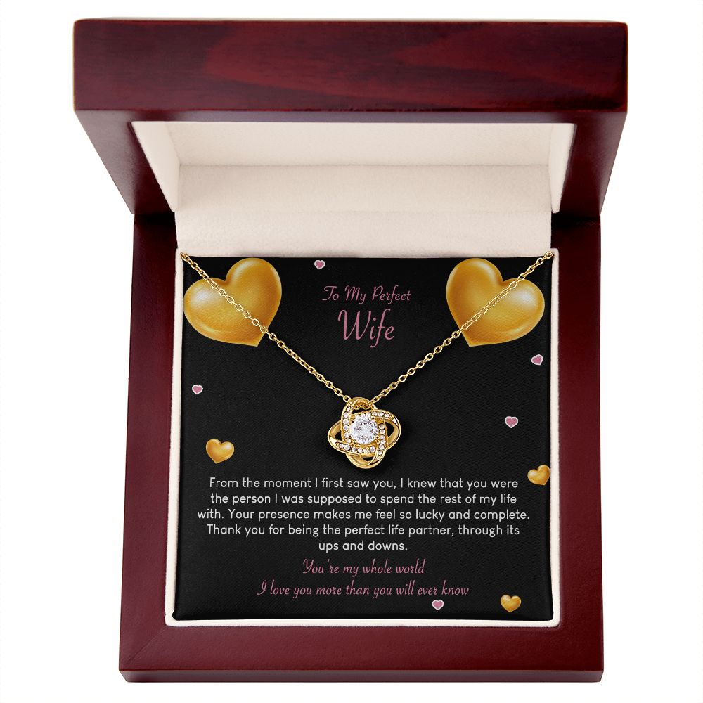To my wife necklace and earrings Jewelry set wife birthday Anniversary gift 175138894606