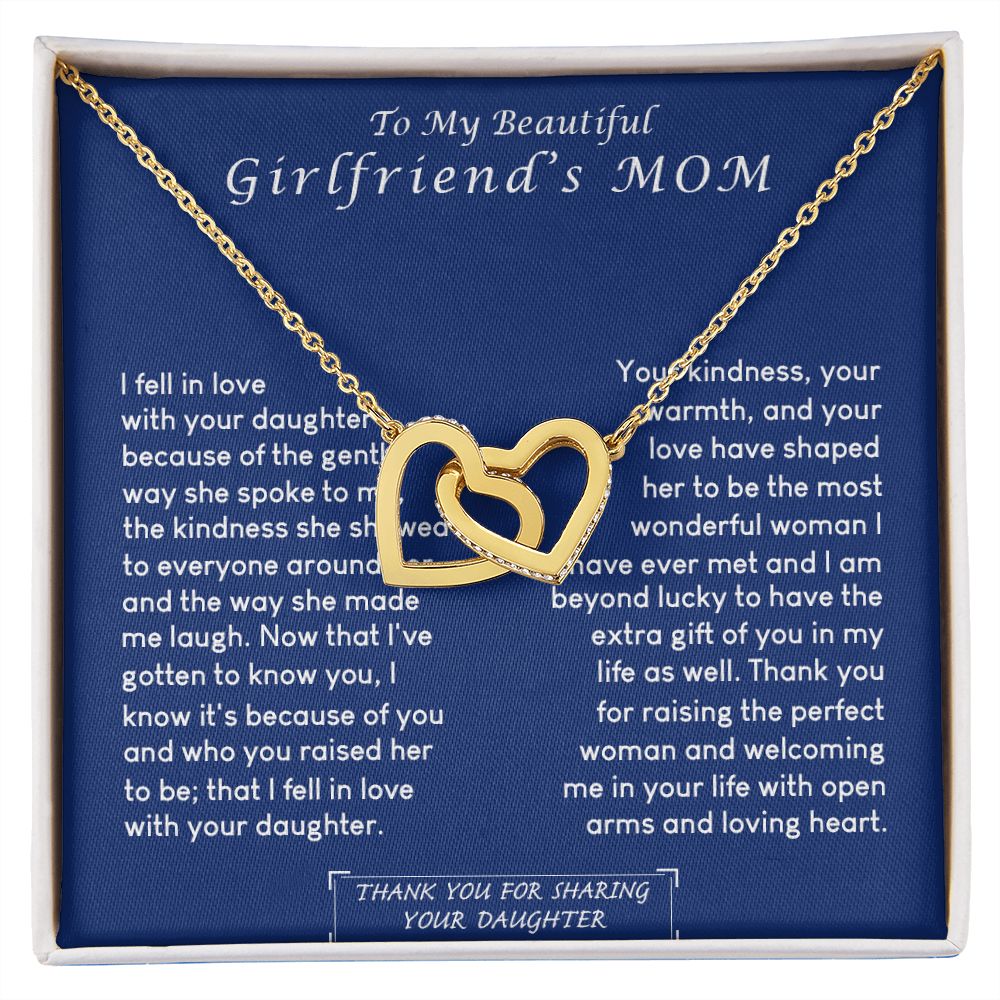 To My Boyfriend Mom Gift Necklace for Boyfriends Mom Gift Mother in Law Jewelry Gift Birthday Gift For Boyfriend's Mom Gift for Boyfriends Mom Gift for Boyfriend's Mom