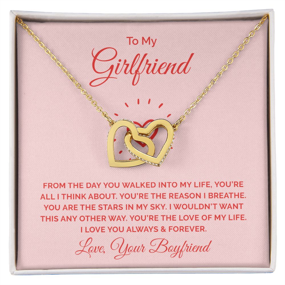 To My Girlfriend Necklace from Boyfriend To My Future Wife Necklace Jewelry For Girlfriend Gift For Girlfriend Gift for Her Romantic Birthday Valentines Day Gift For Girlfriend Gifts Necklaces