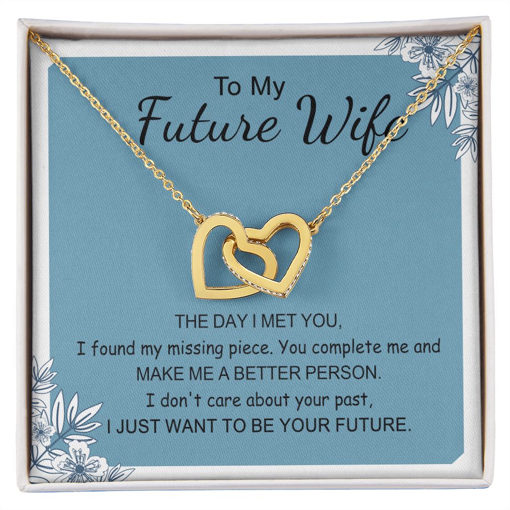 To My Girlfriend Necklace from Boyfriend To My Future Wife Necklace Jewelry For Girlfriend Gift For Girlfriend Gift for Her Romantic Birthday Valentines Day Gift For Girlfriend Gifts Necklaces