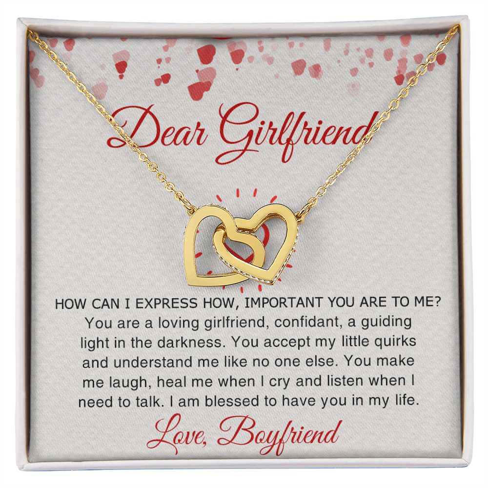 To My Girlfriend Necklace from Boyfriend To My Future Wife Necklace Jewelry For Girlfriend Gift For Girlfriend Gift for Her Romantic Birthday Valentines Day Gift For Girlfriend Gifts Necklaces